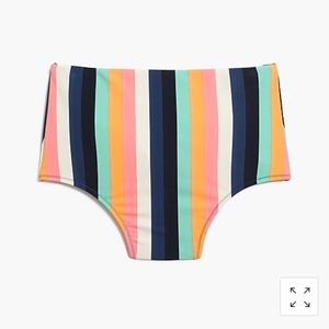 NWT J Crew High Waisted Bikini Bottoms